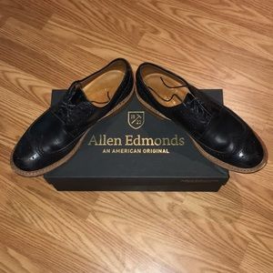 Men's Allen Edmonds Black Alumnus size 10 D